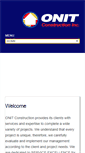Mobile Screenshot of onitconstruction.com